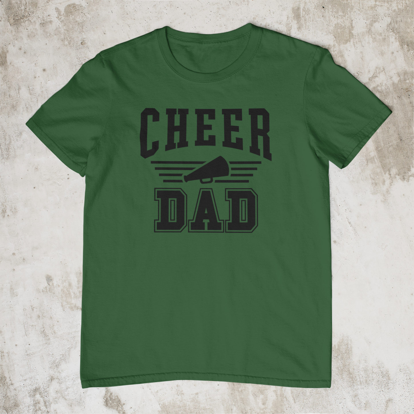 Cheer Dad with Megaphone