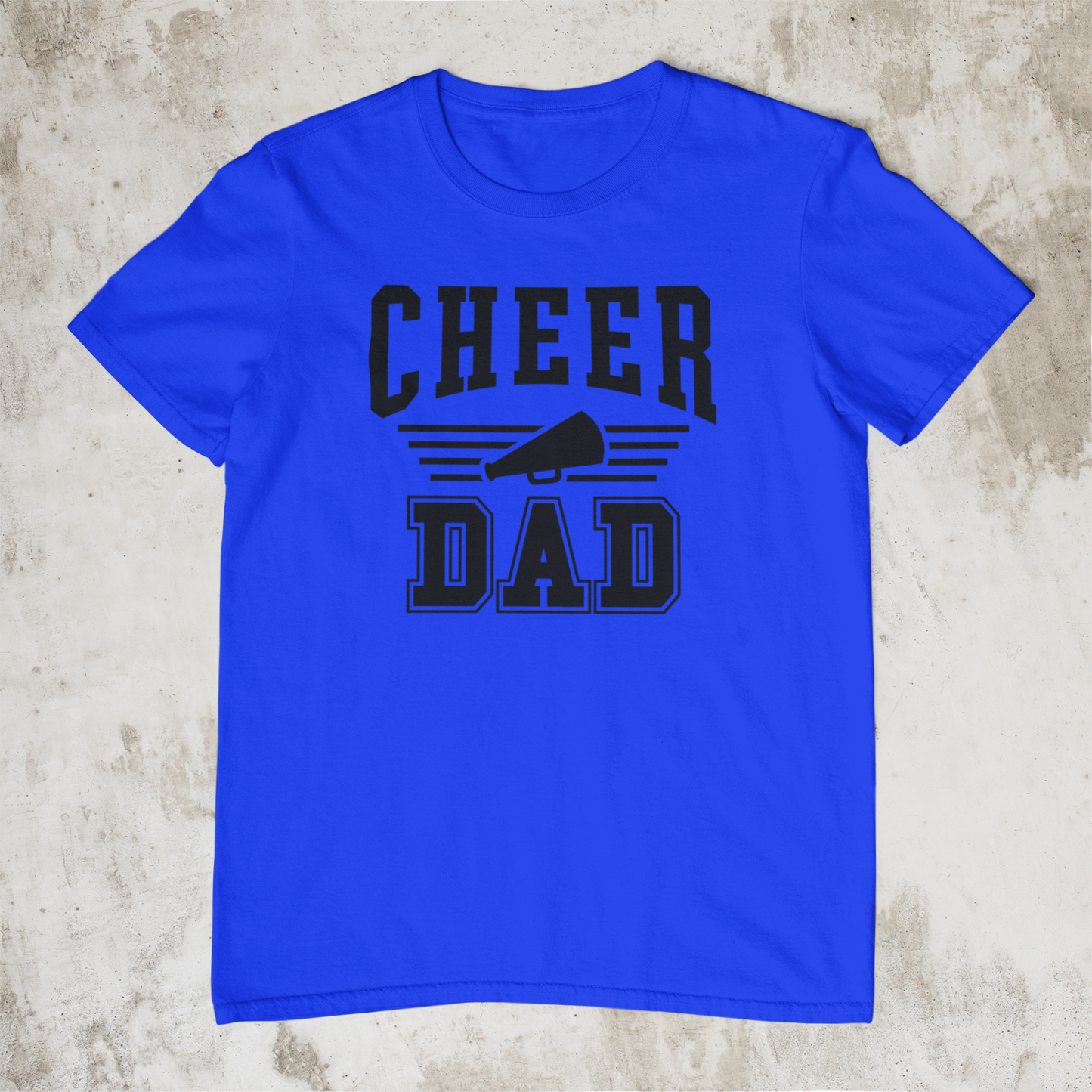 Cheer Dad with Megaphone