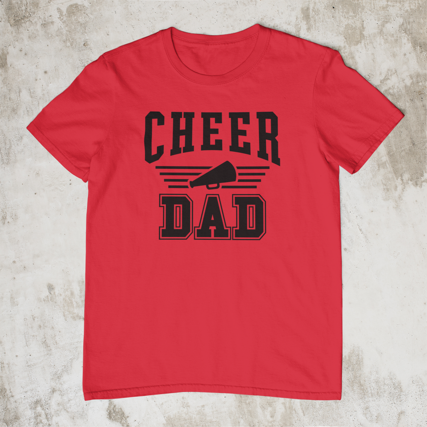 Cheer Dad with Megaphone