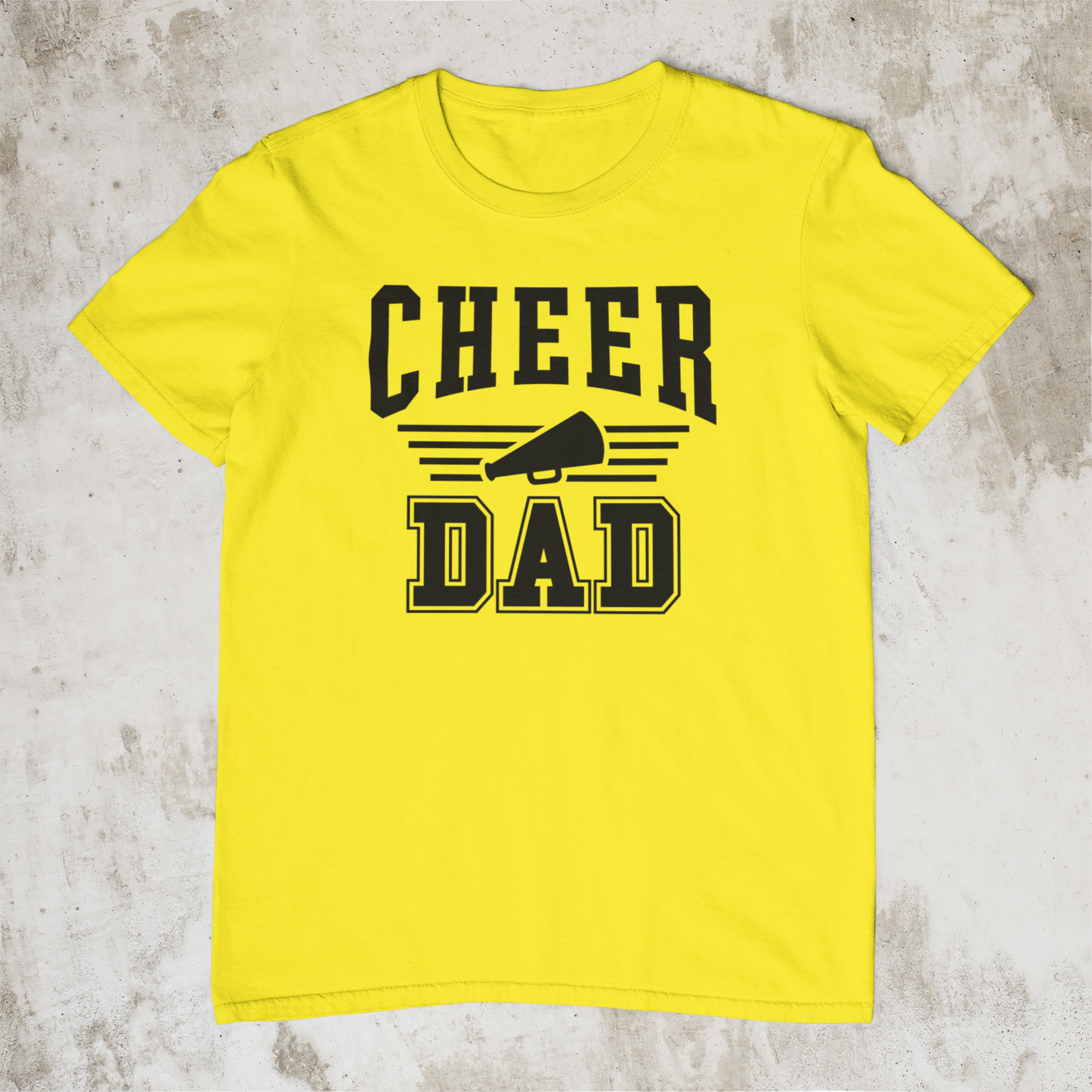Cheer Dad with Megaphone