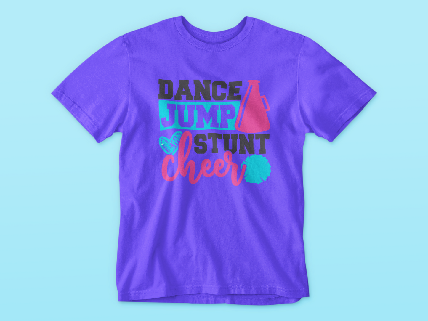 Dance Jump Stunt Cheer Youth Shirt