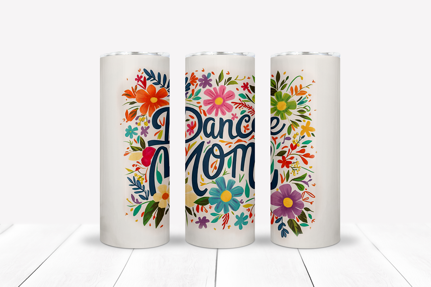 Floral Dance Mom Tumbler- 20 oz
