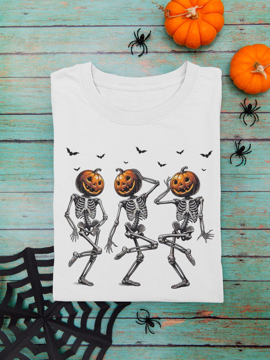 Halloween Skeleton Pumpkin