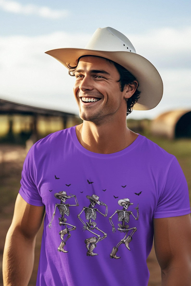 Country Western Skeleton shirts