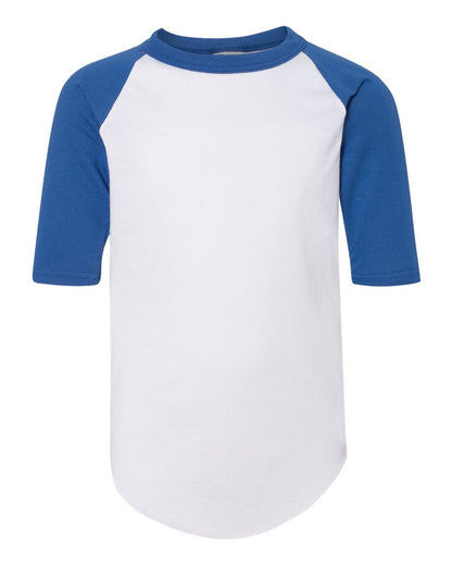 Youth Raglan Quarter Sleeve T-shirt