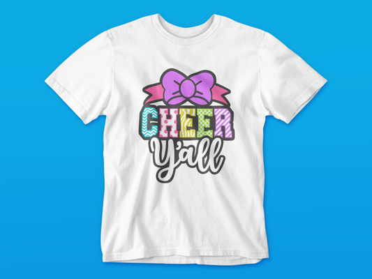 It's Cheer Y'all Youth Tshirt