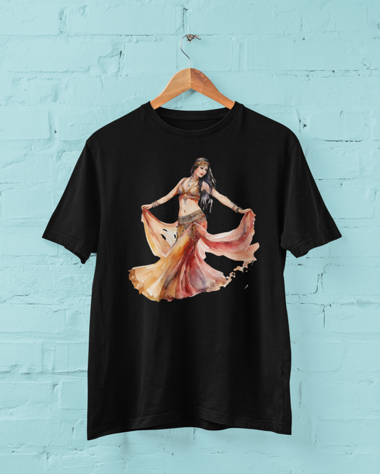Pink Belly Dance on Black