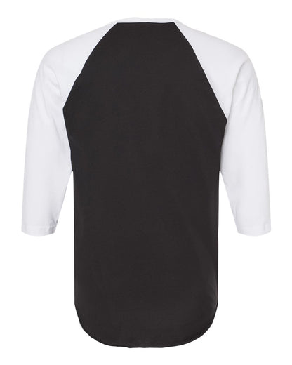 Unisex Raglan Quarter Sleeve T-shirt