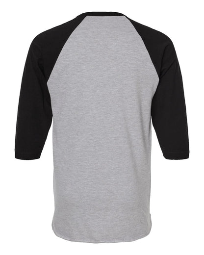 Unisex Raglan Quarter Sleeve T-shirt