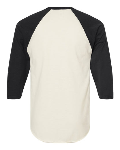 Unisex Raglan Quarter Sleeve T-shirt