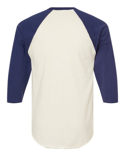 Unisex Raglan Quarter Sleeve T-shirt
