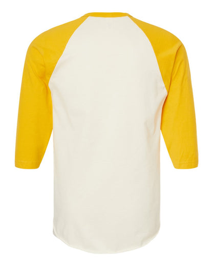 Unisex Raglan Quarter Sleeve T-shirt
