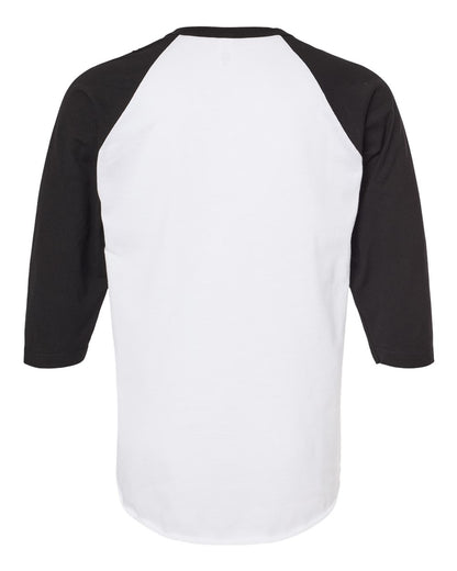 Unisex Raglan Quarter Sleeve T-shirt