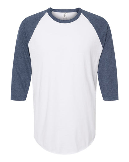 Unisex Raglan Quarter Sleeve T-shirt