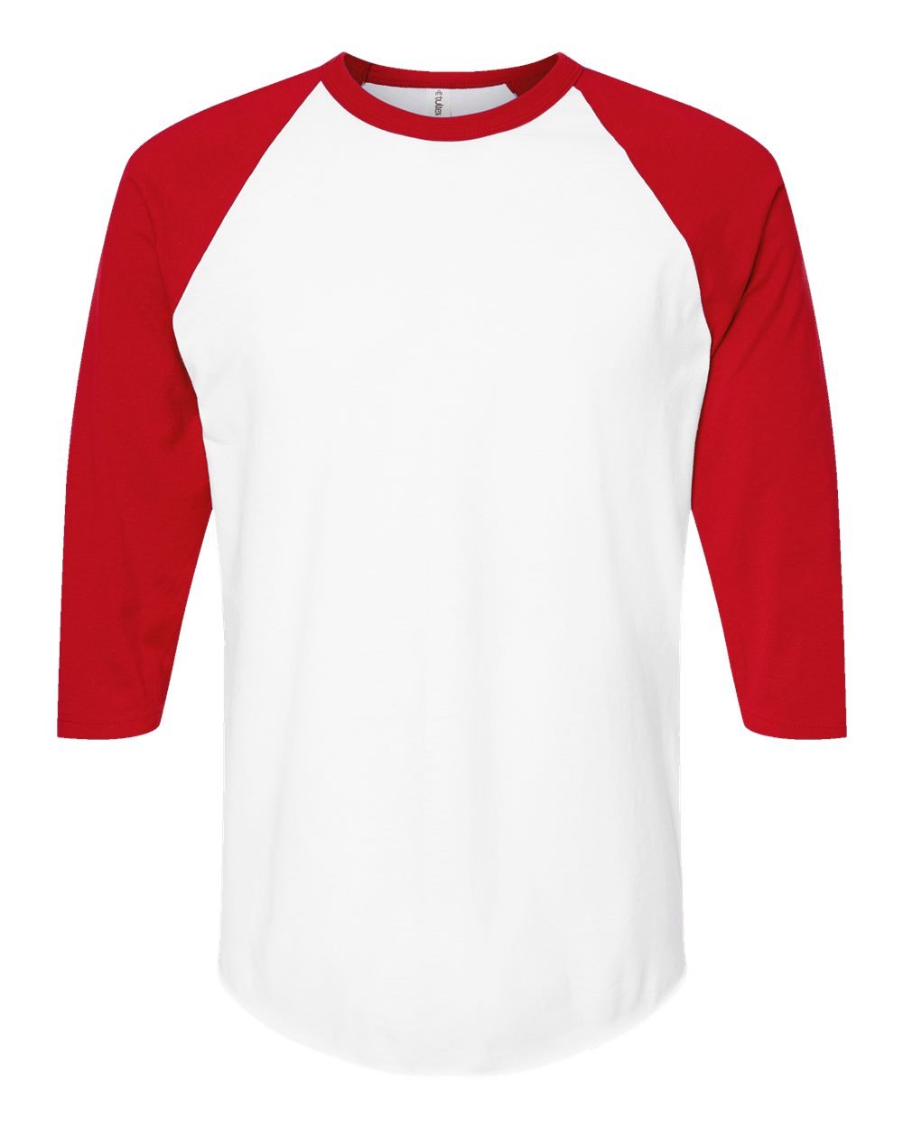 Unisex Raglan Quarter Sleeve T-shirt