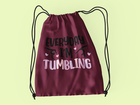 Gymnastics Drawstring Bag