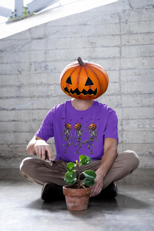 Halloween Skeleton Pumpkin