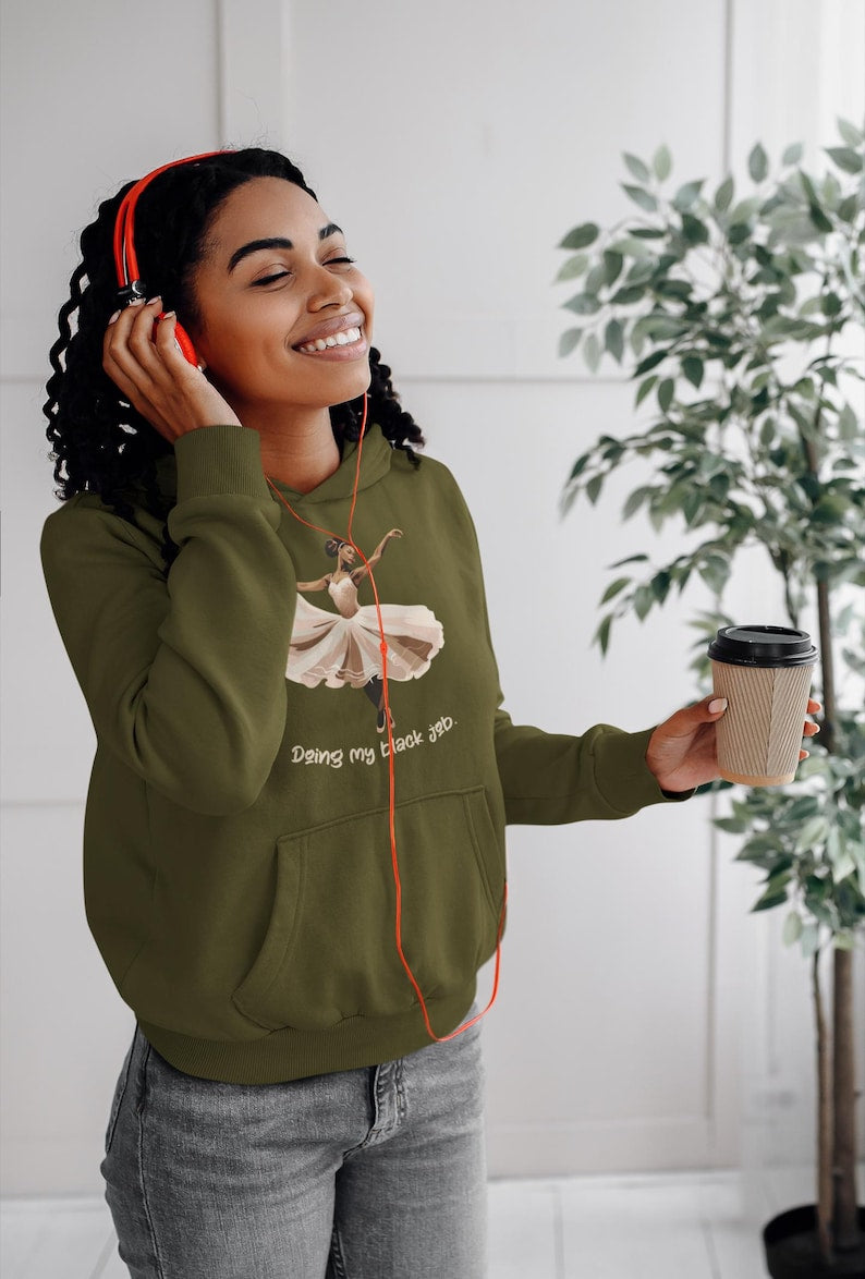 Black Job Hoodie