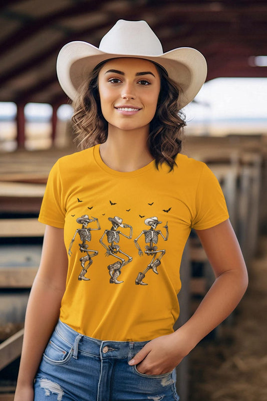 Country Western Skeleton shirts
