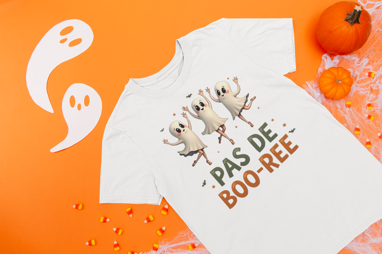 Pas De Boo-Ree Halloween shirt