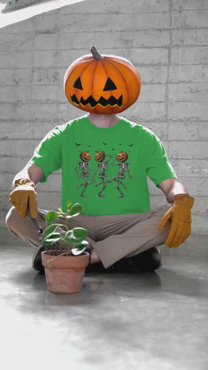 Halloween Skeleton Pumpkin